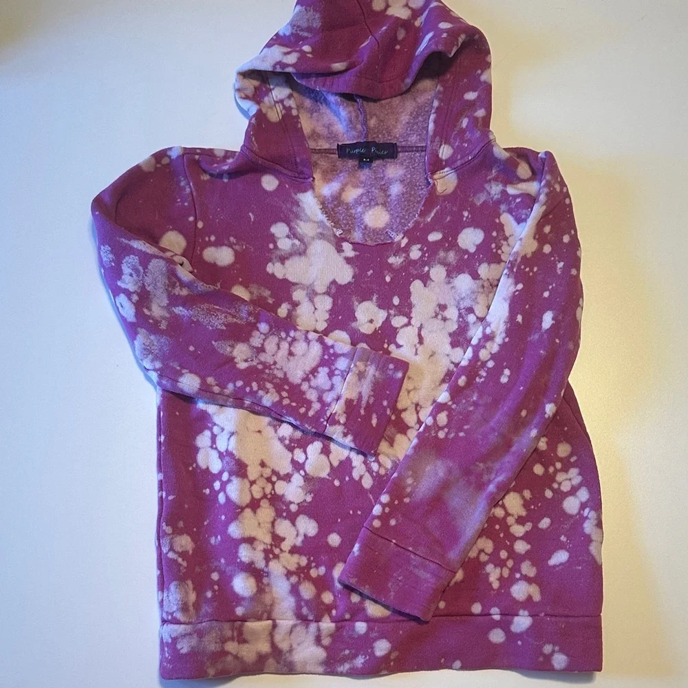 Purple Pixies Kids Tie Dye Sweatshirt Hoodie